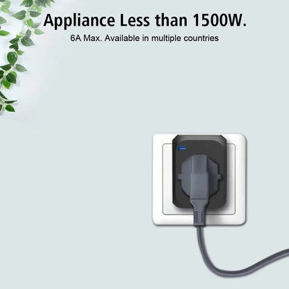 Universal Travel Adapter with USB & Type-C – US / UK / EU / AU Plugs