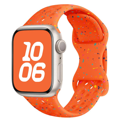 Silicone Strap for Apple Watch Band Ultra 2 49mm 46mm 42mm 45mm 44mm 40 41mm Transparent Bracelet IWatch Series S10 9 8 7 6 5 SE