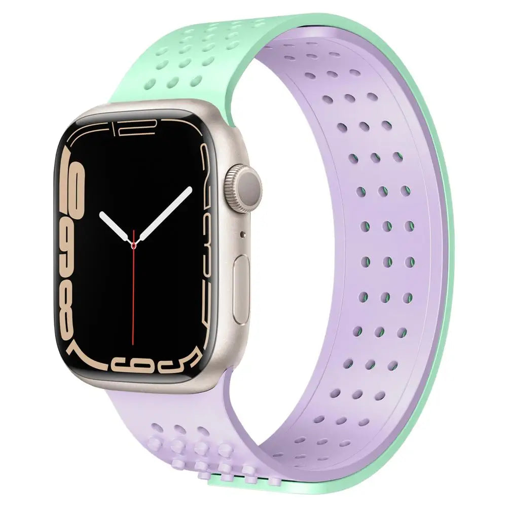 Silicone Strap For Apple watch band 45mm 41mm 44mm 49mm 40mm 42mm 38mm 45 mm watchband bracelet iWatch series 5 se 6 7 8  ultra