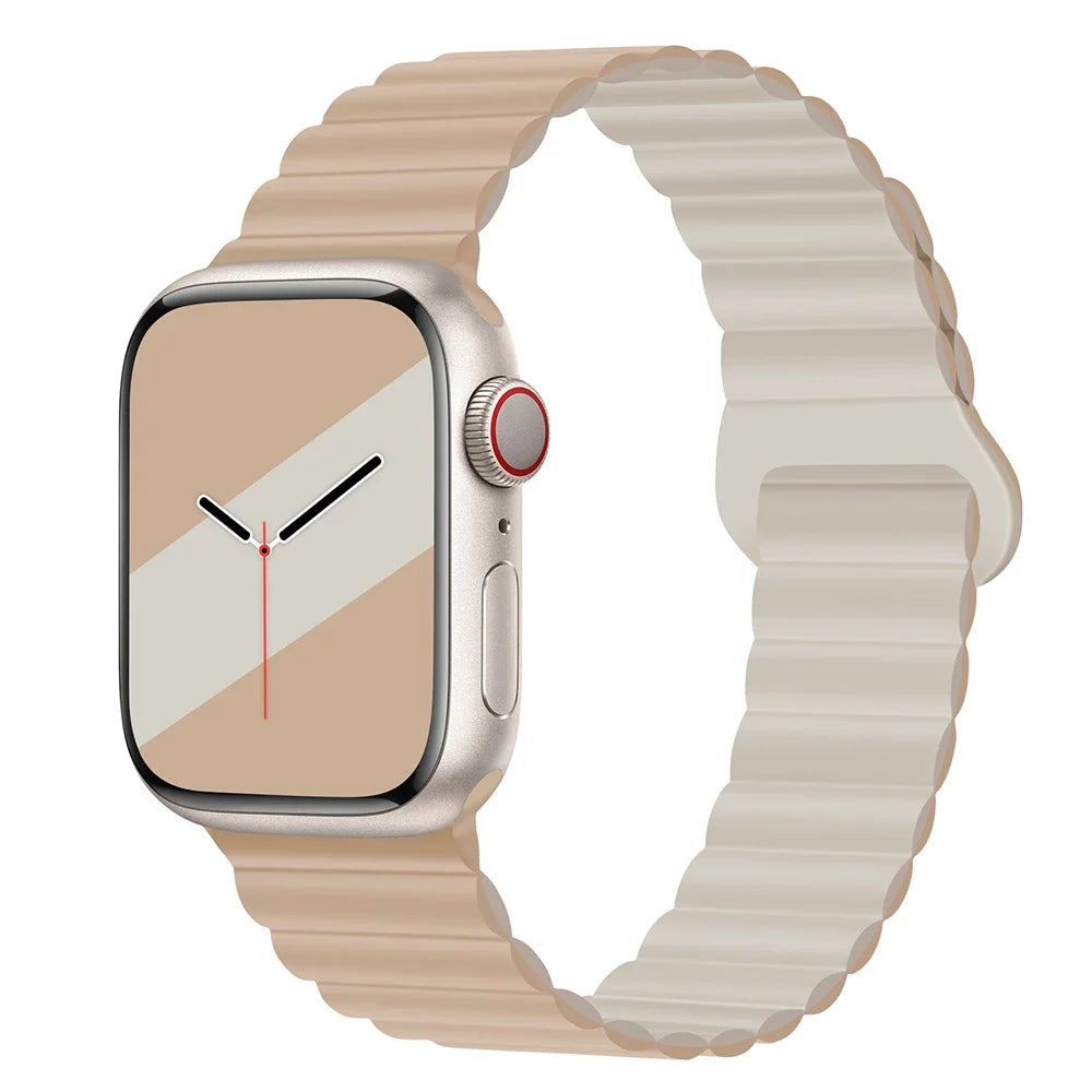 Part 1/3 – Magnetic Silicone Strap for Apple Watch
