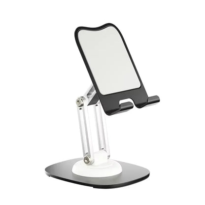 Foldable Desk Phone Stand – Adjustable Desktop Holder for Mobile & Tablet