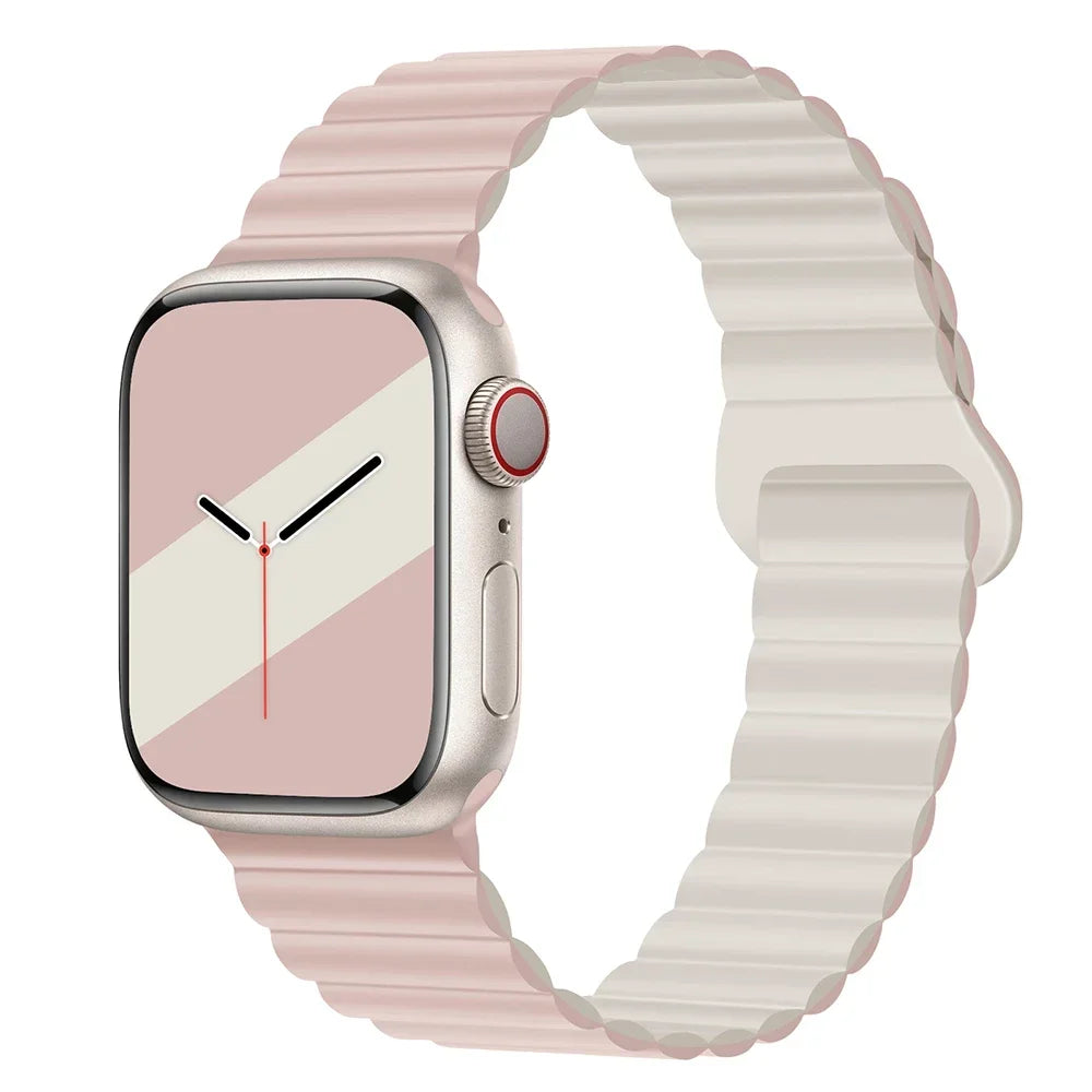 Part 1/3 – Magnetic Silicone Strap for Apple Watch