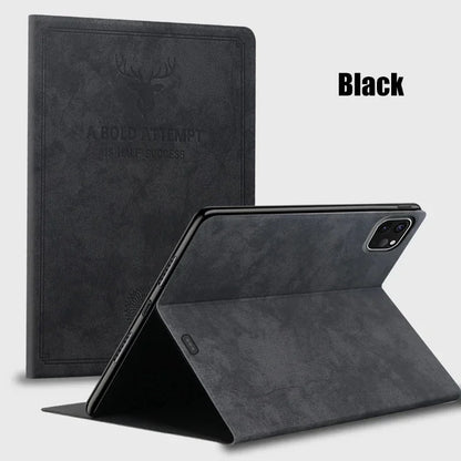 Luxury PU Leather iPad Case – Smart Cover Design