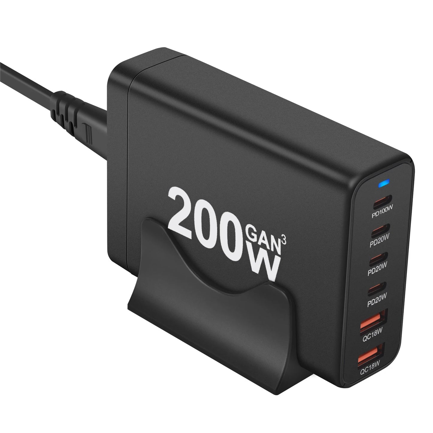 200W GaN 6-Port USB-C Charger – US / EU / UK / AU  Plug