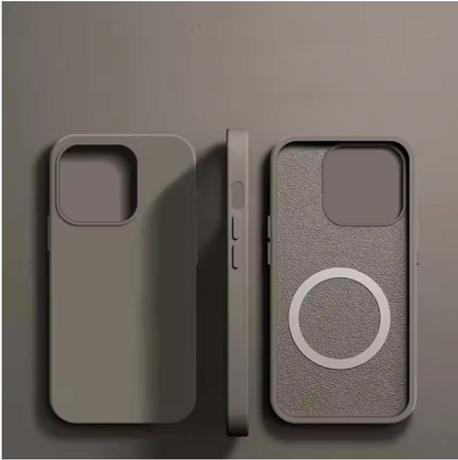 MagSafe Silicone Case for iPhone – Wireless Charging Cover