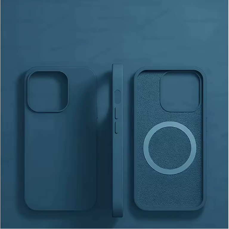 MagSafe Silicone Case for iPhone – Wireless Charging Cover