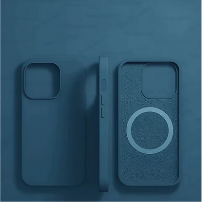 MagSafe Silicone Case for iPhone – Wireless Charging Cover