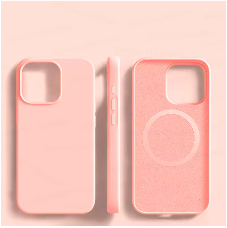 MagSafe Silicone Case for iPhone – Wireless Charging Cover