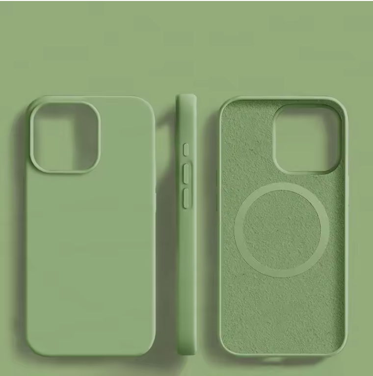 MagSafe Silicone Case for iPhone – Wireless Charging Cover