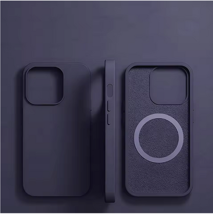 MagSafe Silicone Case for iPhone – Wireless Charging Cover