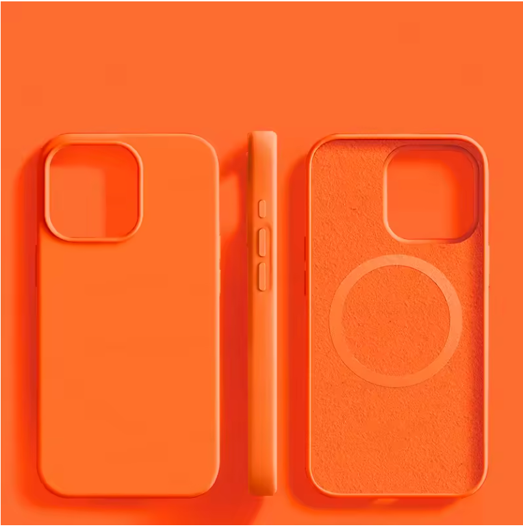 MagSafe Silicone Case for iPhone – Wireless Charging Cover
