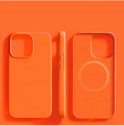 MagSafe Silicone Case for iPhone – Wireless Charging Cover