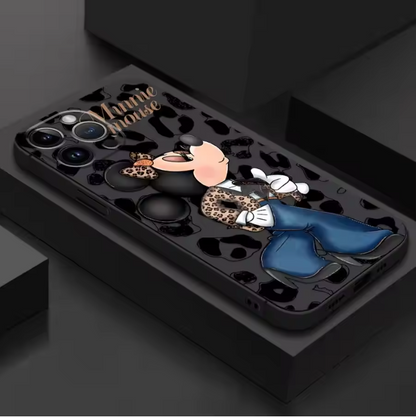 Leopard Minnie iPhone Case – TPU Protective Cover