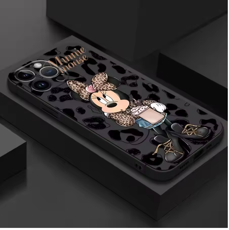 Leopard Minnie iPhone Case – TPU Protective Cover