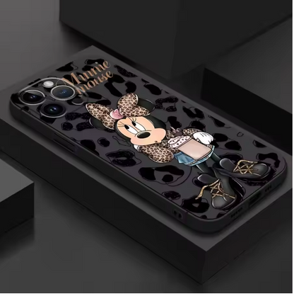 Leopard Minnie iPhone Case – TPU Protective Cover