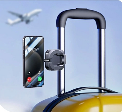 Magnetic Foldable Phone Holder – 360° Rotating Stand for Desk, Kitchen & Travel