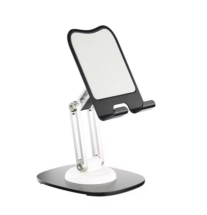Foldable Desk Phone Stand – Adjustable Desktop Holder for Mobile & Tablet