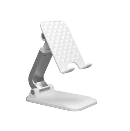 Foldable Desk Phone Stand – Adjustable Desktop Holder for Mobile & Tablet