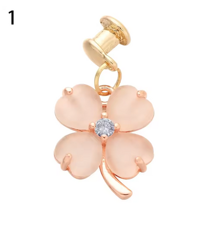 Luxury Gold Charm Pendants for Apple Watch Bands – Elegant Metal Strap Decorations