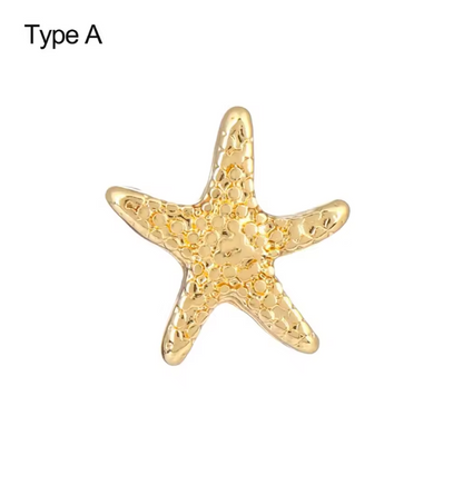 Luxury Gold Charm Pendants for Apple Watch Bands – Elegant Metal Strap Decorations