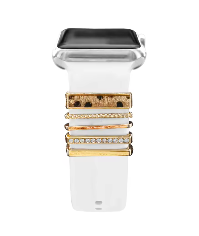 Luxury Jewelry Charms for Smartwatch Bands – Elegant Diamond Strap Accessories