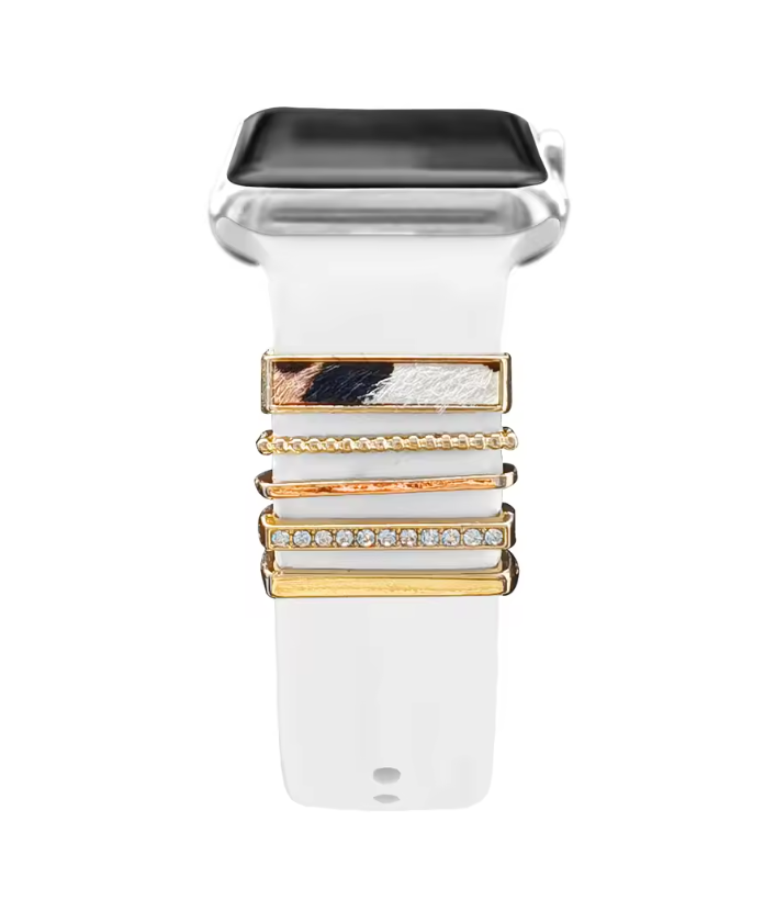 Luxury Jewelry Charms for Smartwatch Bands – Elegant Diamond Strap Accessories