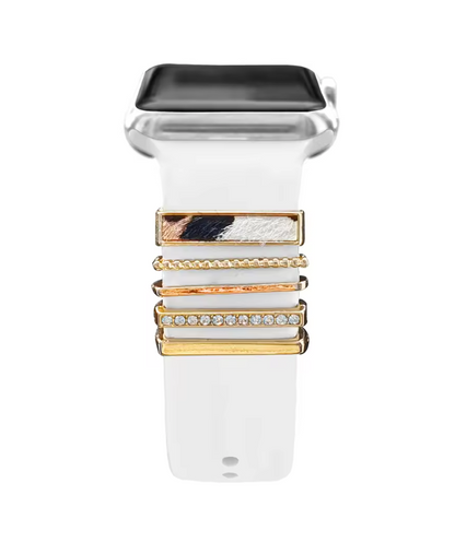 Luxury Jewelry Charms for Smartwatch Bands – Elegant Diamond Strap Accessories