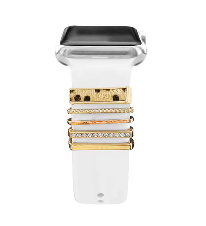 Luxury Jewelry Charms for Smartwatch Bands – Elegant Diamond Strap Accessories