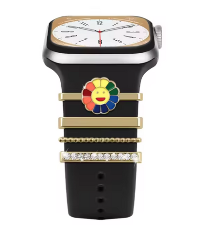 Luxury Jewelry Charms for Smartwatch Bands – Elegant Diamond Strap Accessories