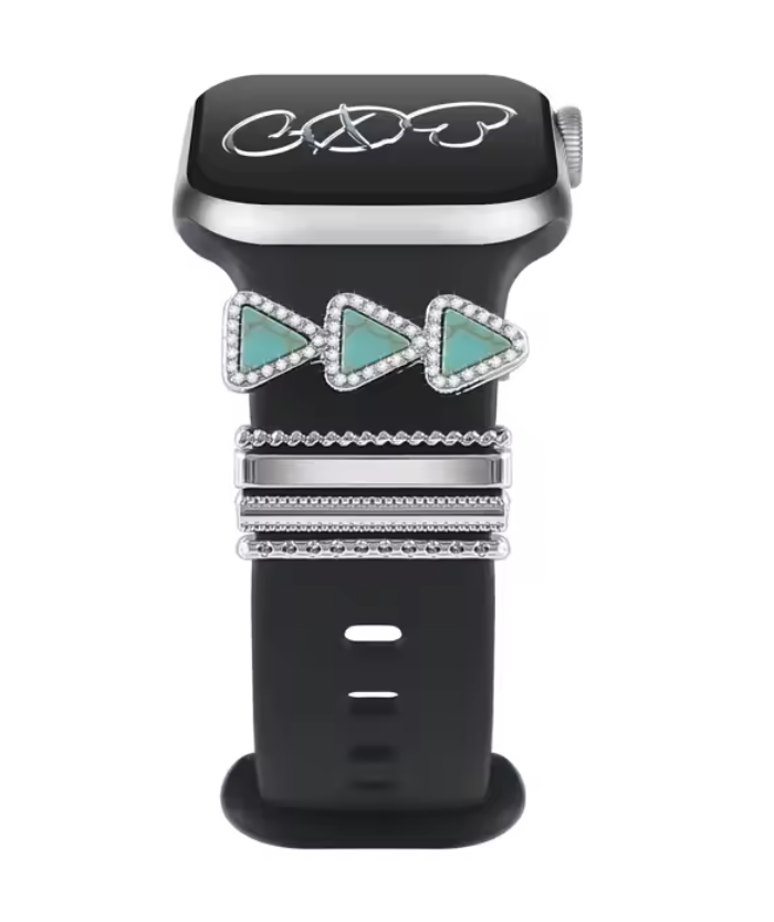 Luxury Jewelry Charms for Smartwatch Bands – Elegant Diamond Strap Accessories