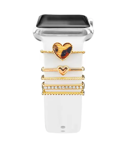 Luxury Jewelry Charms for Smartwatch Bands – Elegant Diamond Strap Accessories