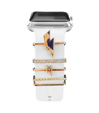 Luxury Jewelry Charms for Smartwatch Bands – Elegant Diamond Strap Accessories