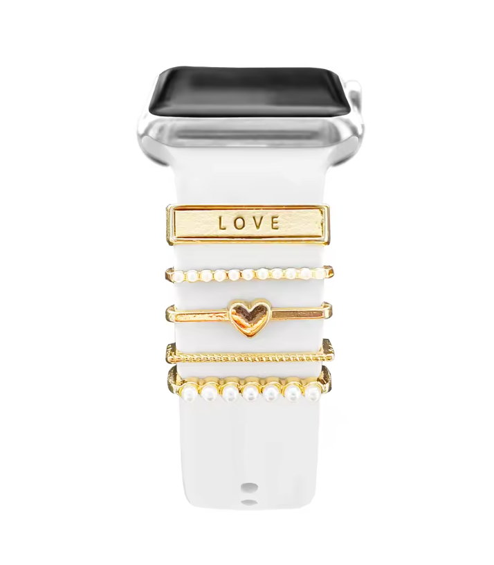 Luxury Jewelry Charms for Smartwatch Bands – Elegant Diamond Strap Accessories