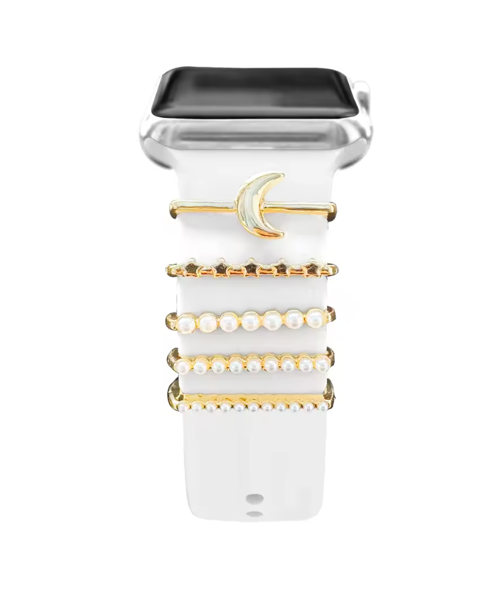 Luxury Jewelry Charms for Smartwatch Bands – Elegant Diamond Strap Accessories