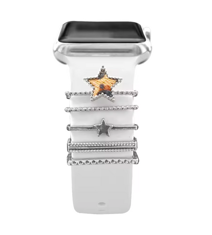 Luxury Jewelry Charms for Smartwatch Bands – Elegant Diamond Strap Accessories