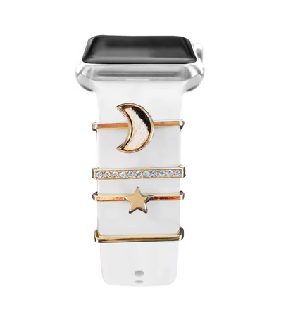 Luxury Jewelry Charms for Smartwatch Bands – Elegant Diamond Strap Accessories