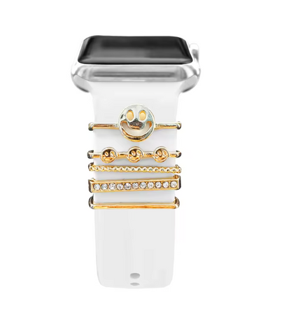 Luxury Jewelry Charms for Smartwatch Bands – Elegant Diamond Strap Accessories