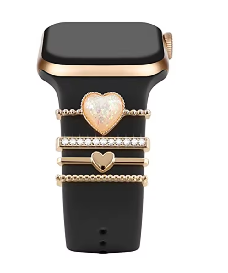 Luxury Jewelry Charms for Smartwatch Bands – Elegant Diamond Strap Accessories