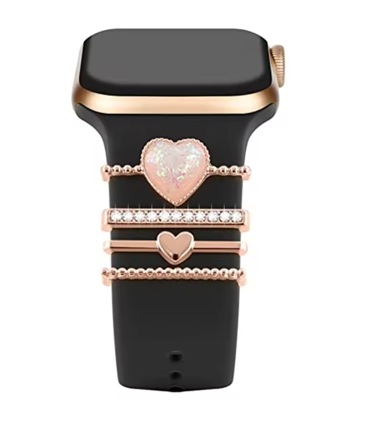Luxury Jewelry Charms for Smartwatch Bands – Elegant Diamond Strap Accessories