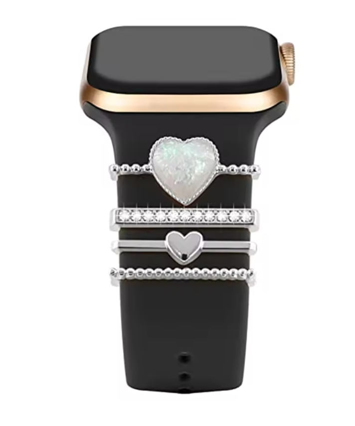 Luxury Jewelry Charms for Smartwatch Bands – Elegant Diamond Strap Accessories