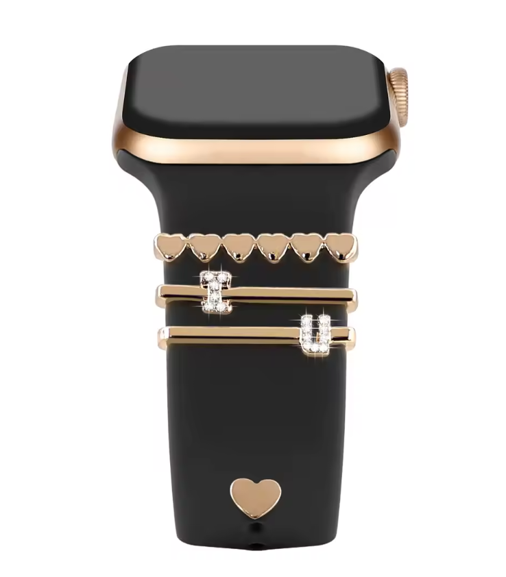 Luxury Jewelry Charms for Smartwatch Bands – Elegant Diamond Strap Accessories