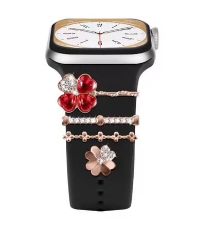 Luxury Jewelry Charms for Smartwatch Bands – Elegant Diamond Strap Accessories