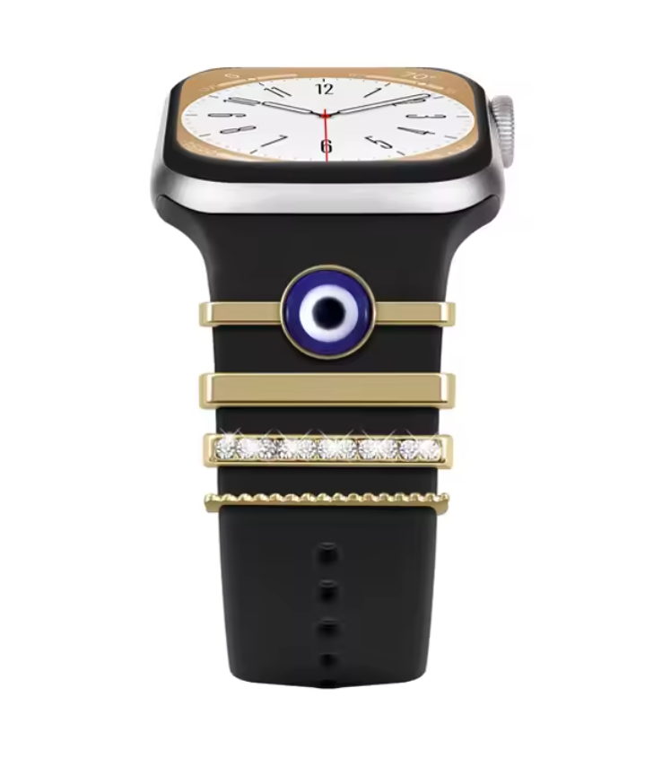 Luxury Jewelry Charms for Smartwatch Bands – Elegant Diamond Strap Accessories