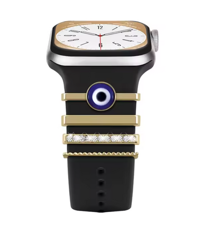 Luxury Jewelry Charms for Smartwatch Bands – Elegant Diamond Strap Accessories