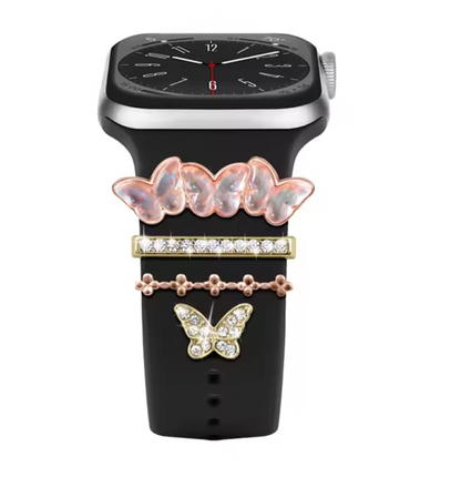 Luxury Jewelry Charms for Smartwatch Bands – Elegant Diamond Strap Accessories