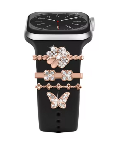 Luxury Jewelry Charms for Smartwatch Bands – Elegant Diamond Strap Accessories