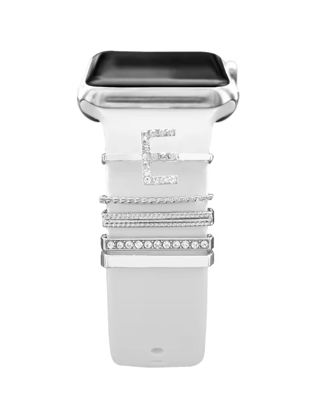 Luxury Crystal Charms for Smartwatch Bands – Apple, Samsung & Huawei