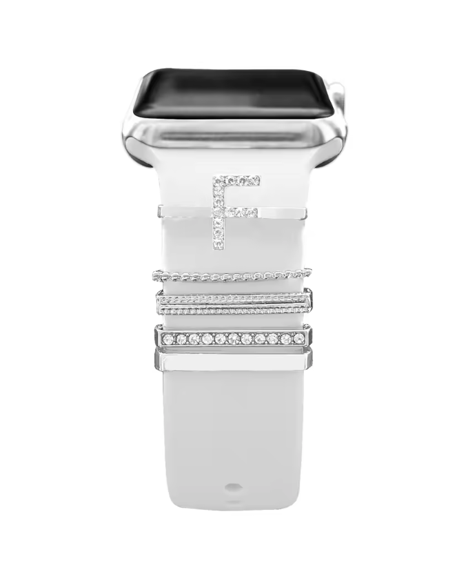 Luxury Crystal Charms for Smartwatch Bands – Apple, Samsung & Huawei