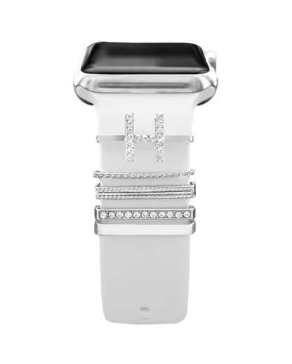 Luxury Crystal Charms for Smartwatch Bands – Apple, Samsung & Huawei