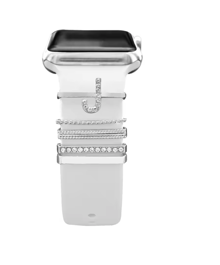 Luxury Crystal Charms for Smartwatch Bands – Apple, Samsung & Huawei